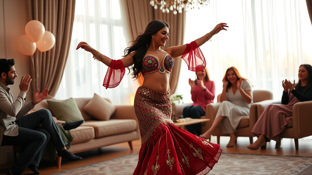 Ev Partilerinde Dansöz Keyfi: Eve Gelen Dansöz ile Unutulmaz Anlar